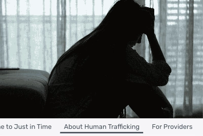 Trafficking awareness header